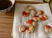 Pétoncles cèpes gratinées