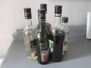 customiser bouteilles huile et vinaigre