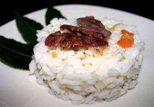 Risotto aux pigeon et thym – recette de riz risotto au pigeon
