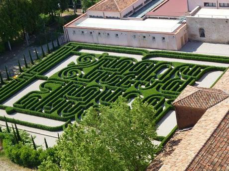 Du campanile de San Giorgio, labyrinthe en hommage à J.L. Borges