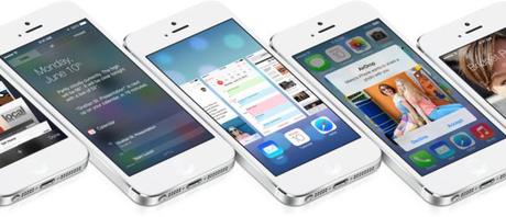 Apple présente son iOS 7 sur iPhone...