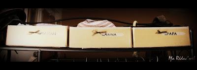 DIY : boîtes de rangement