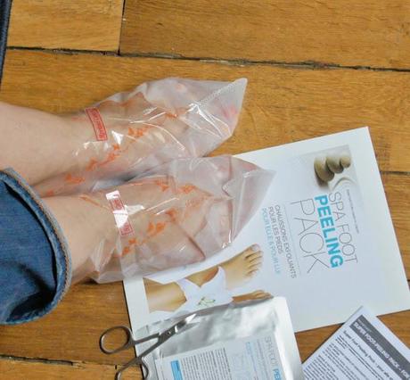 Peeling Pieds, Cosmee, Spa foot peeling