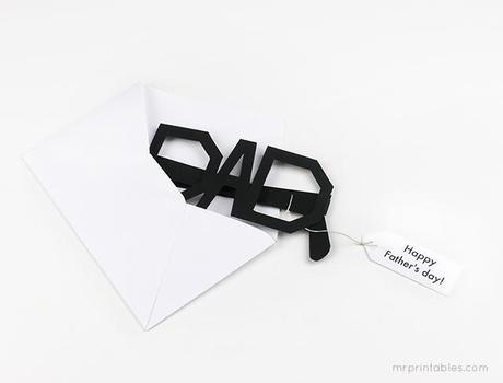 Father's day DIY superglasses