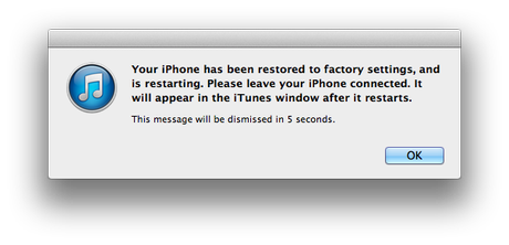 Downgrade iOS 7 à iOS 6 sur iPhone...