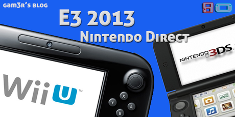 [E3'2013] Suivez le Nintendo Direct à 16h !