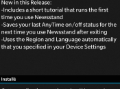NewsStand jour BlackBerry