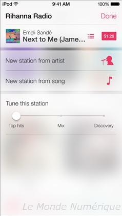 Apple iOS 7 : toutes les nouveautés dont iTunes Radio