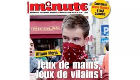 Mort de Clément Meric : La UNE choquante de ''Minute'' choque le web