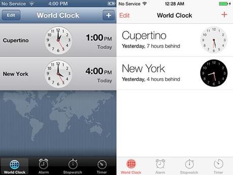 iOS-6-vs-iOS-7-Horloge
