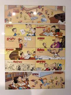 Spirou selon Leturgie Gastoon lit spirou