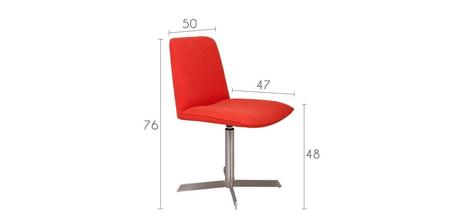 chaise orange design prix usine