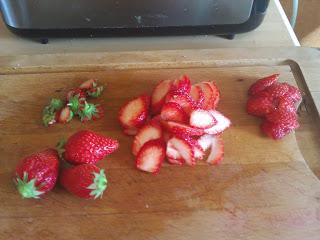 le petit dessert du week end : la tarte aux fraises