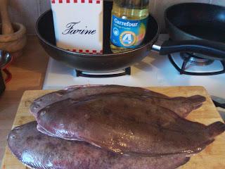 Le poisson du jour  : les soles meunières