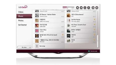 LG Cloud Smart TV application LG Cloud Smart TV application