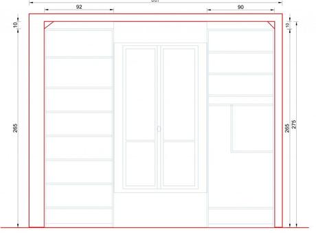 Placards sur mesure pour chambre grand confort