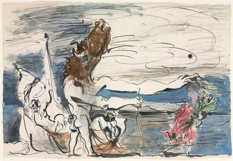 Picasso-Minotaure-aveugle-conduit-par-une-petite-fille-1934