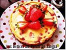 Cheesecake aux fraises / Gâteau au fromage frais