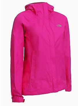 imperméable north face rose