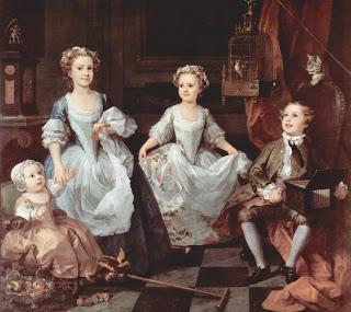 Le projet de la semaine : rhabiller la famille comme au XVIIIème / This week's project : dressing the family just like during the XVIIIth century