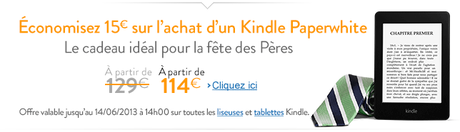 Promo sur toute la gamme kindle