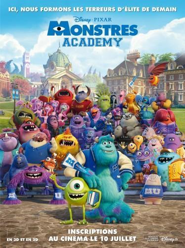 Monstres Academy - Affiche