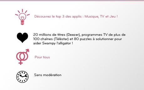 Top 3 des applis TOP 3 des applis Smart TV !