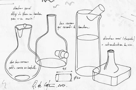 Cork la carafe à vin par Quentin de Coster