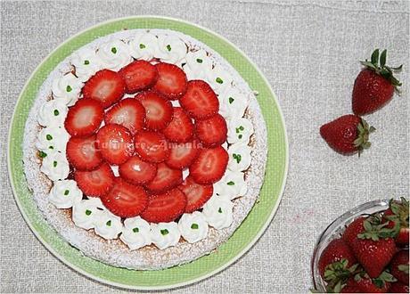 gateau aux fraises
