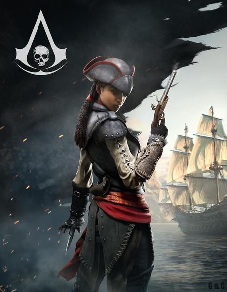 1371142591 aciv black flag aveline1 Aveline sera jouable dans AC4 : Black Flag  ubisoft ps4 PS3 aveline assassin creed 4 