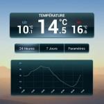 Application Anywhere Weather Historique