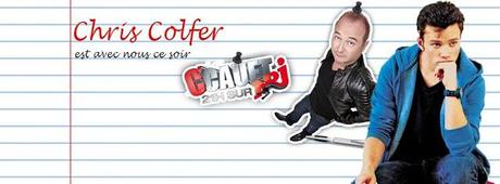 Chris Colfer sur NRJ dans CCauet !