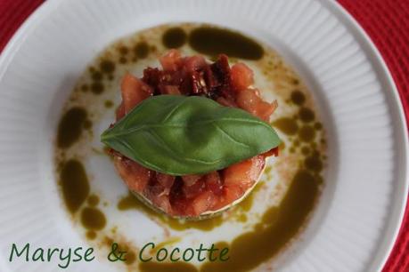 tartare de tomates en mille-feuilles 1 007