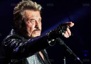 Johnny Hallyday à Paris Bercy