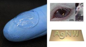 Des lentilles de contact transparentes à affichage intégré