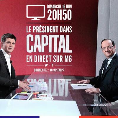 Hollande sur M6 en 18 tweets