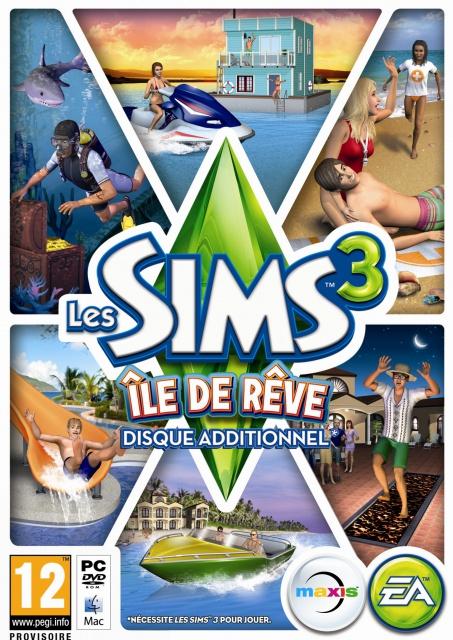 L’été sera chaud avec Les Sims 3 Île de Rêve !‏