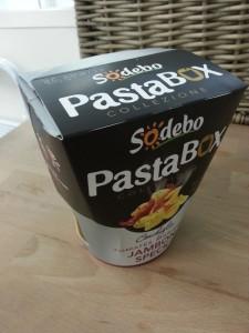 Pastabox Collezione de Sodebo – Conchiglie Tomates Marinées Jambon Speck