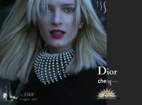 Ballade échiquéenne dans les jardins du Château de Versailles avec Dior