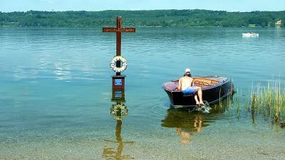 Lac Starnberg: la Croix du lac attire les plaisanciers