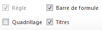 Astuces de saisie pour Excel Quadrillage Excel