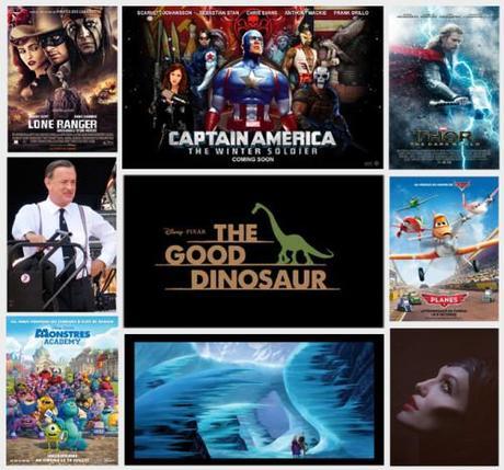 Les 10 Affiches des Films Disney en 2013-2014