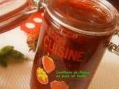 Confiture fraises yuzu basilic