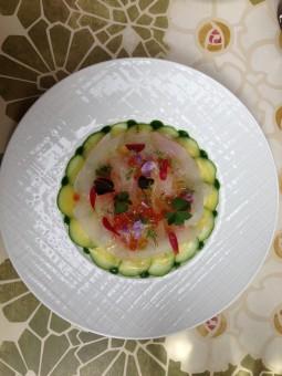 Les Climats Carpaccio de daurade 255x340