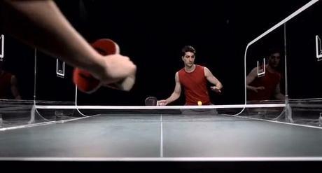 Une table de ping-pong avec des murs?