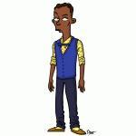 STROMAE Simpsonisé par l’illustrateur Adrien Noterdaem