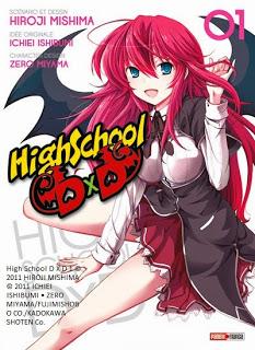 Place aux démons chez Panini avec HighSchool DxD