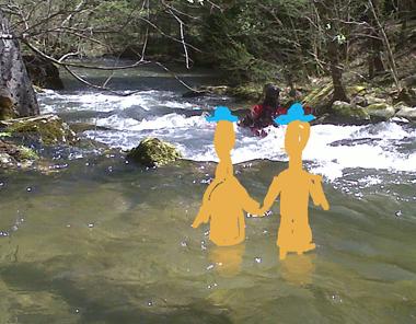 TRAVERSER LA RIVIERE.