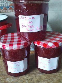 la confiture ça dégouline mais quel délice...