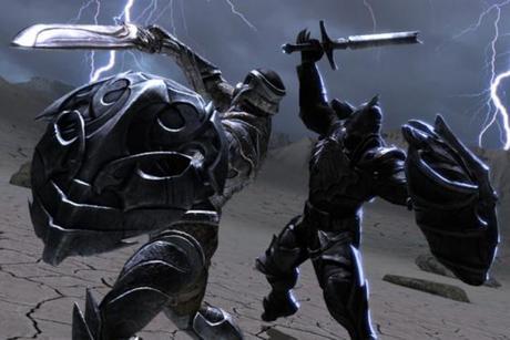 Infinity Blade sur iPhone, est actuellement à prix réduit...